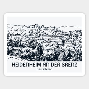 Heidenheim an der Brenz - Deutschland Magnet